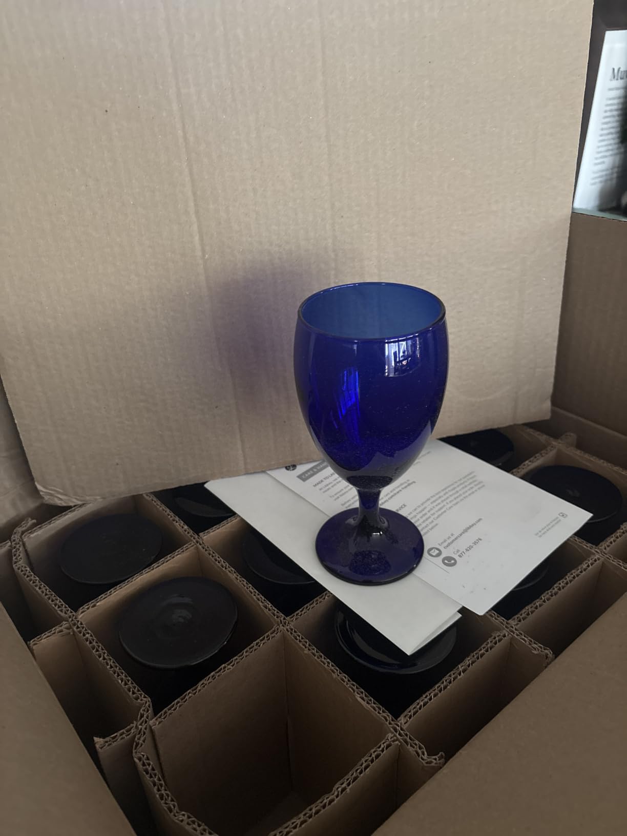 Libbey Classic Glass Goblets Set Of 12, Dishwasher Safe 16.25 Oz Drinking Goblets for Tea, Sangria and More, Ideal Stemmed Water Glasses for Parties customer photo 1