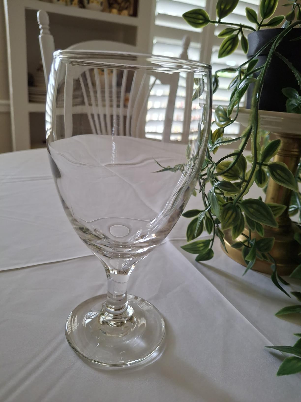 Libbey Classic Glass Goblets Set Of 12, Dishwasher Safe 16.25 Oz Drinking Goblets for Tea, Sangria and More, Ideal Stemmed Water Glasses for Parties customer photo 2