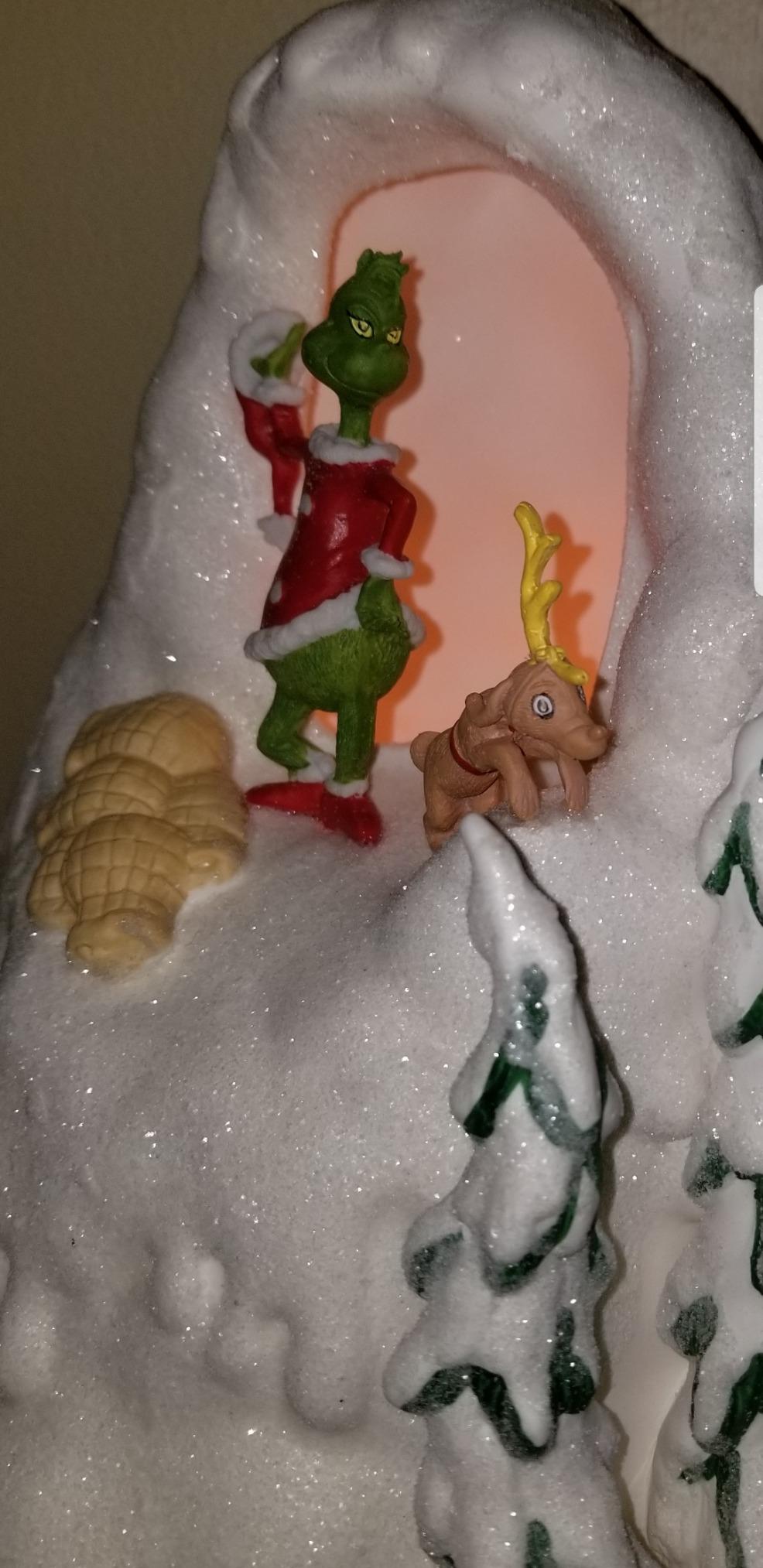 Department 56 Dr. Seuss Grinch Village Mount Crumpit Lit Building, Collectible Christmas Village House, 9.65 Inch customer photo 1