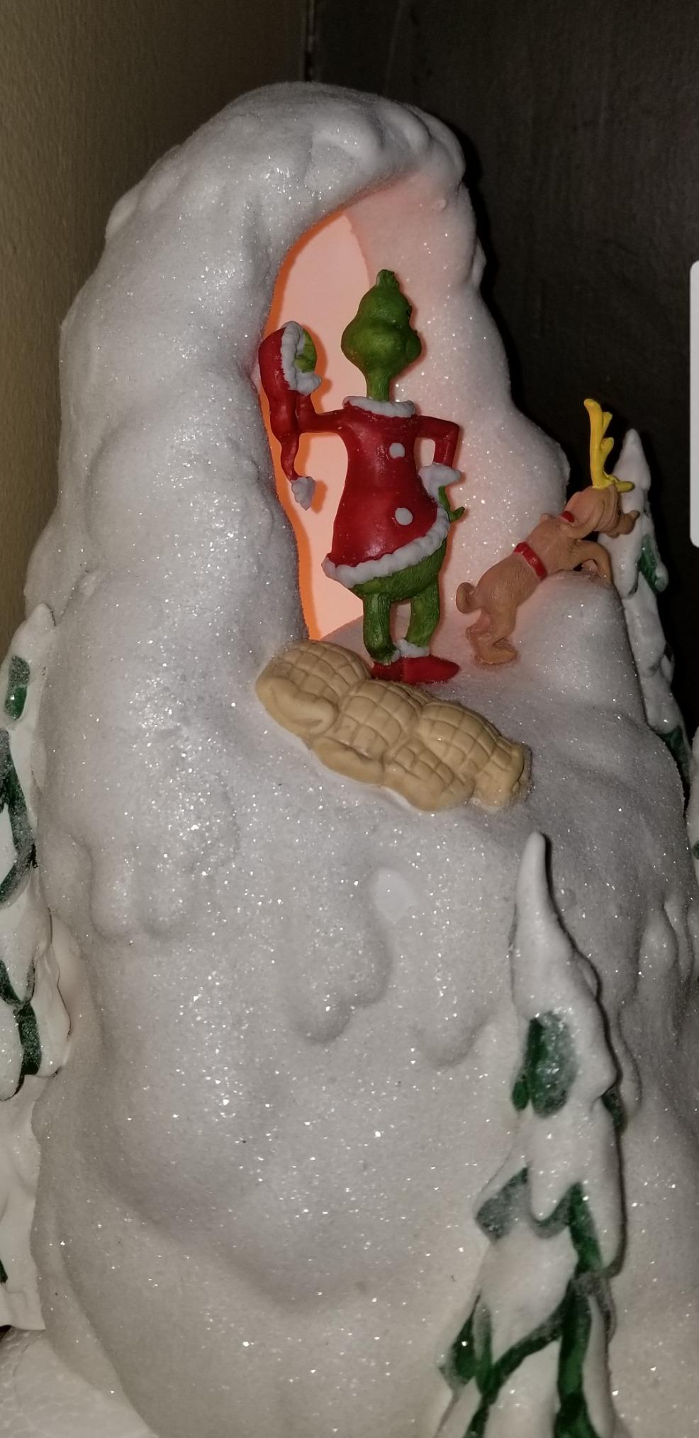 Department 56 Dr. Seuss Grinch Village Mount Crumpit Lit Building, Collectible Christmas Village House, 9.65 Inch customer photo 2
