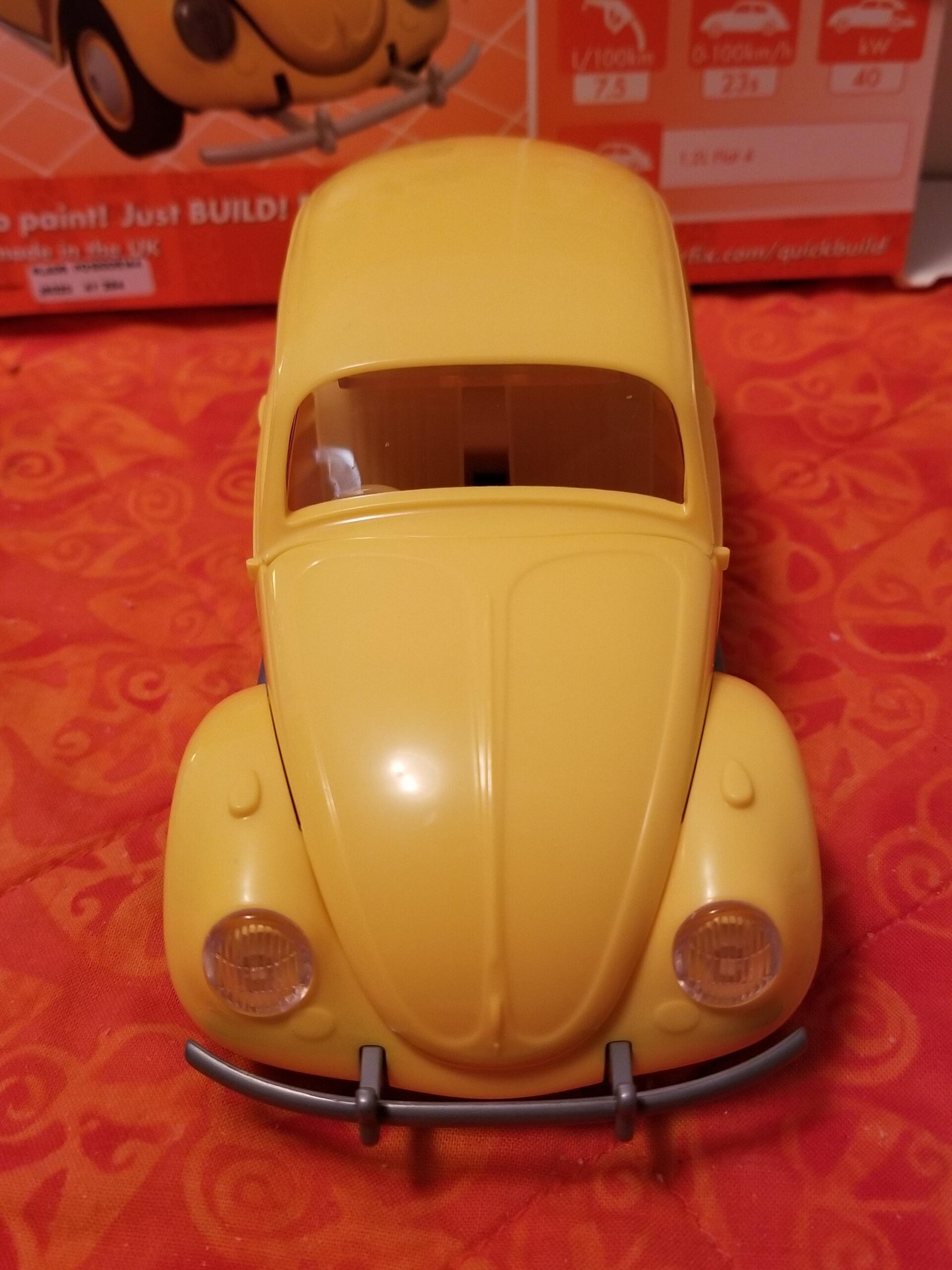 Airfix J6020 Quickbuild Plastic Model Car Kits - Bugatti 16.4 Veyron Black/Red, Easy Assembly Snap Together Kit customer photo 2