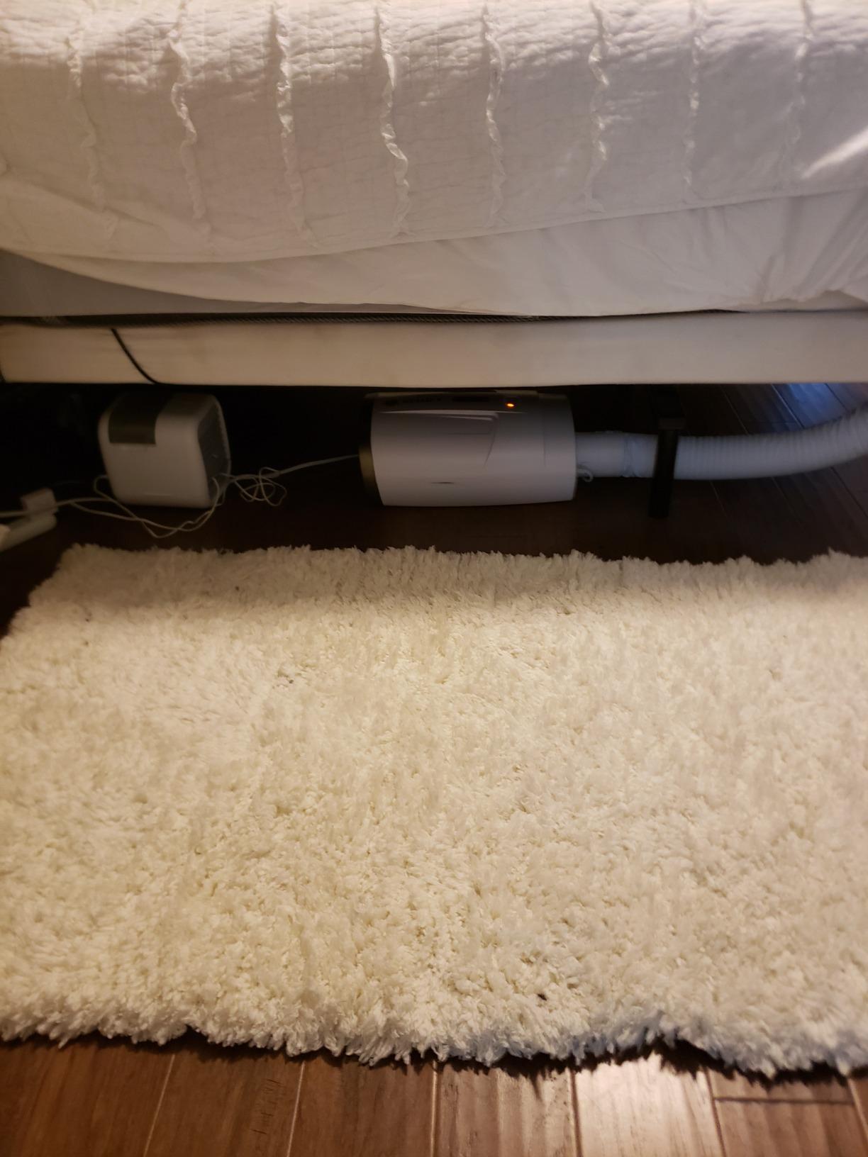 BedJet 3 Dual Zone System Climate Comfort for Beds, Cooling Fan + Heating Air (Dual Zone, 2 Mini Units + King Size Cloud Sheet) customer photo 2