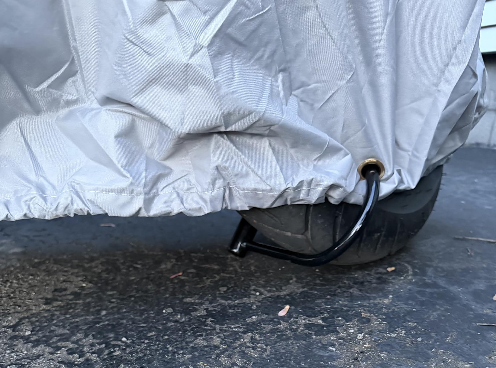 Waterproof Motorcycle Cover for Large Cruisers, Black L 97