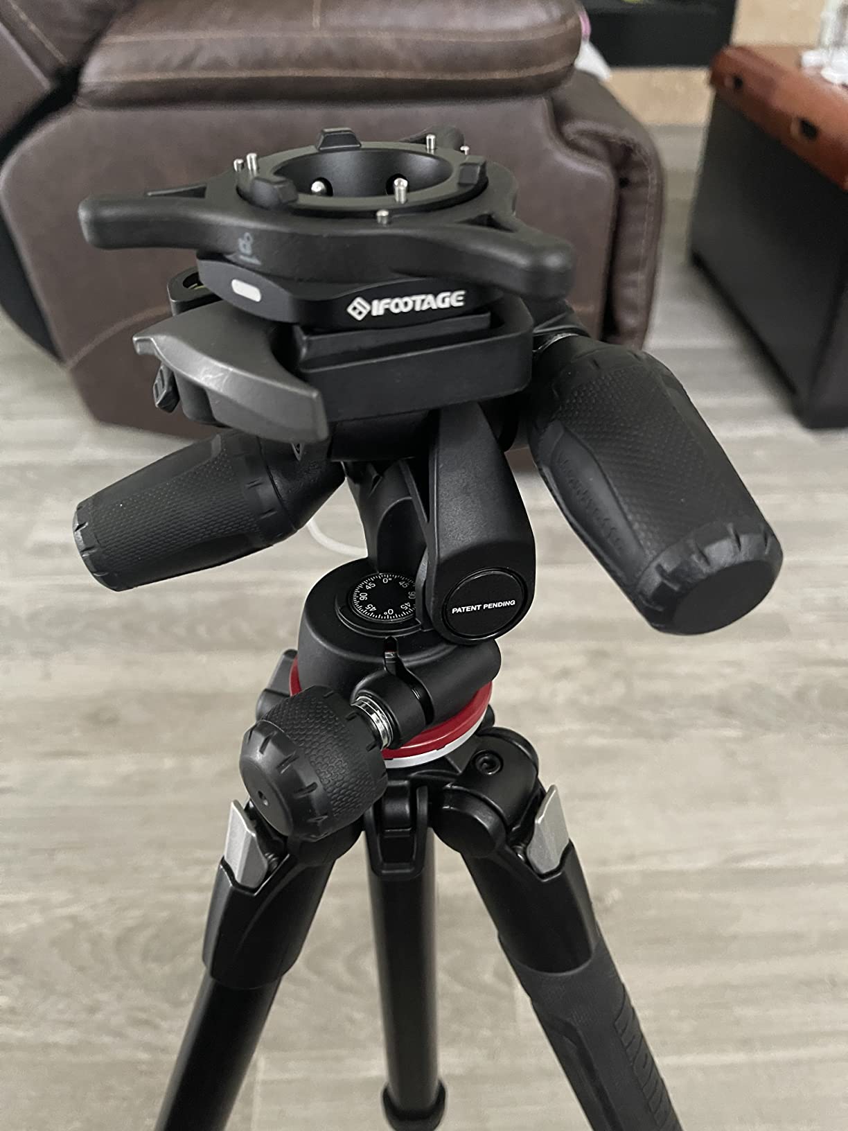 Manfrotto 290 Xtra Aluminum 3-Section Tripod Kit with 3-Way Head (MK290XTA3-3WUS) customer photo 2