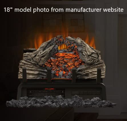 Napoleon Woodland 24 - NEFI24H - Electric Log Set, Electric Fireplace, 24-in, Hand Painted Realistic Logs, High Intensity LED Lights, Realistic Fire, Glowing Logs, Fireplace Insert, Remote Included customer photo 2