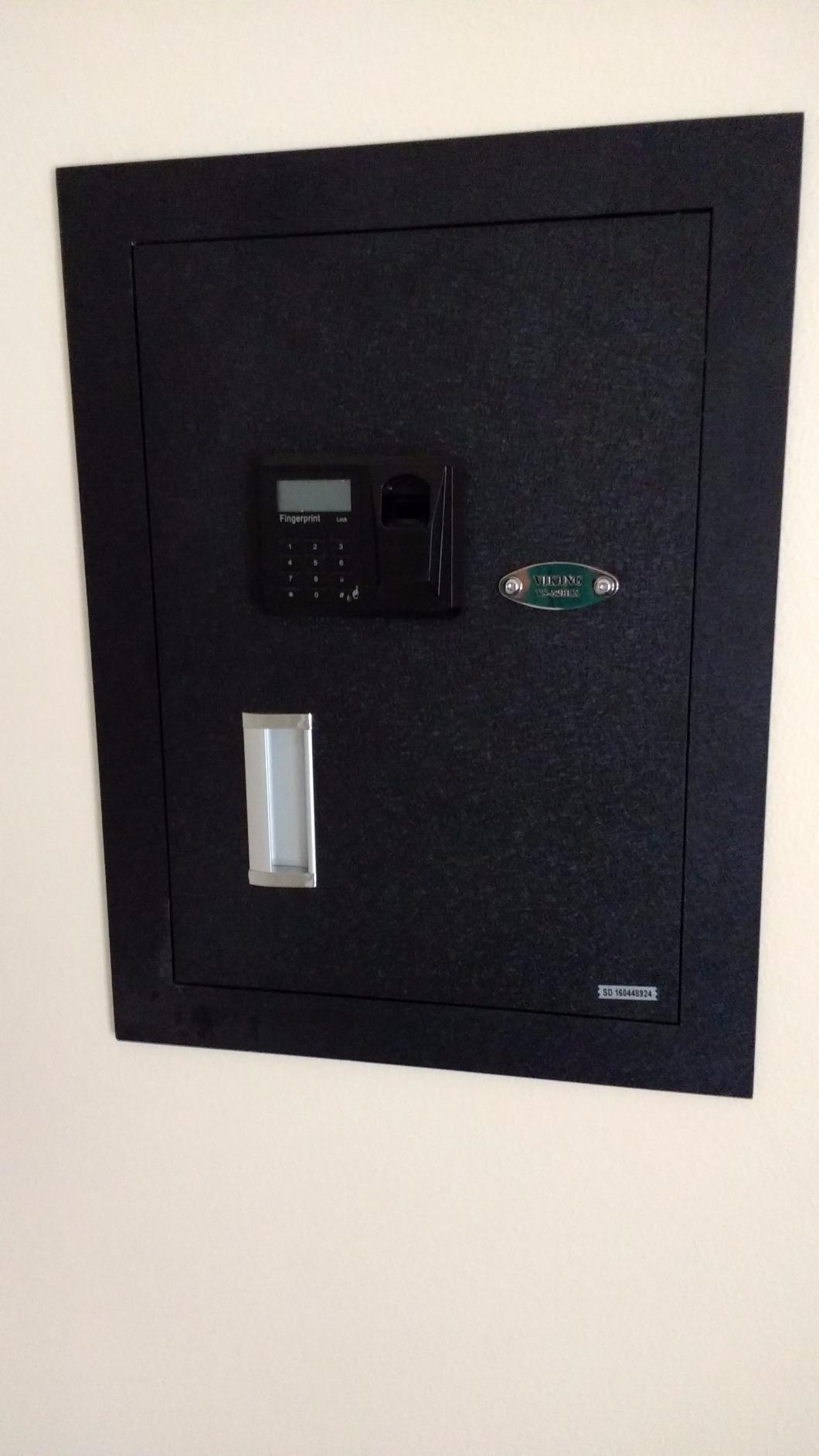 Viking Security Safe VS-52BLX Hidden Wall Biometric Safe | Heavy Duty Fingerprint Access customer photo 2