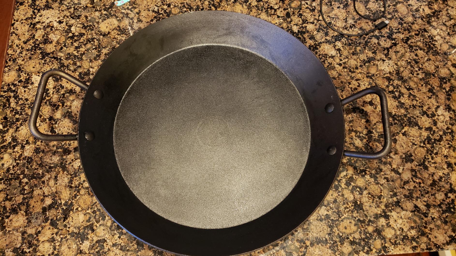 Lodge Pre-Seasoned Carbon Steel Skillet - Dual Assist Handle - 8 Inch customer photo 1