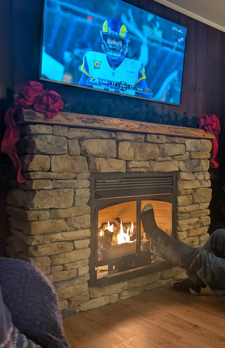 Duluth Forge Dual Fuel Ventless Gas Fireplace Insert - 32,000 BTU, T-Stat Control - Model# FDF400T-ZC customer photo 1