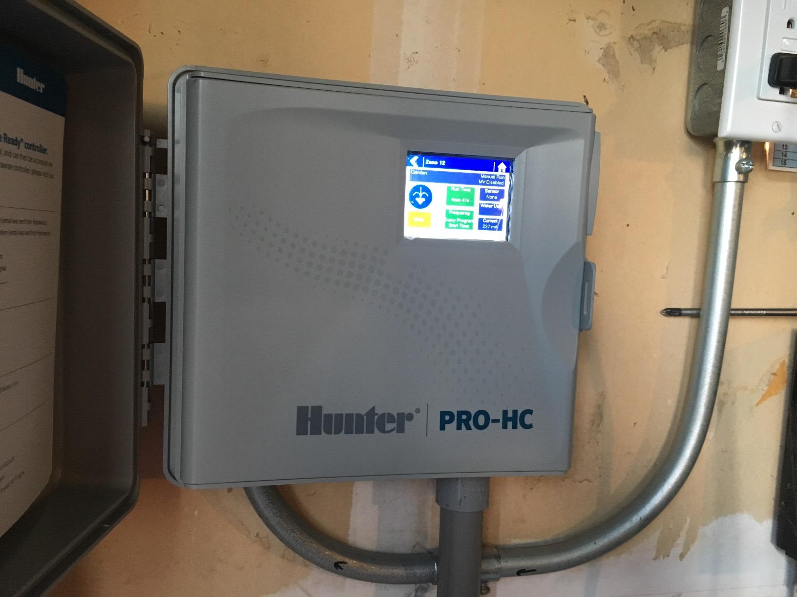 Hunter PRO-HC Sprinkler Controller, 24-Zone, WiFi Smart Sprinkler Timer customer photo 2