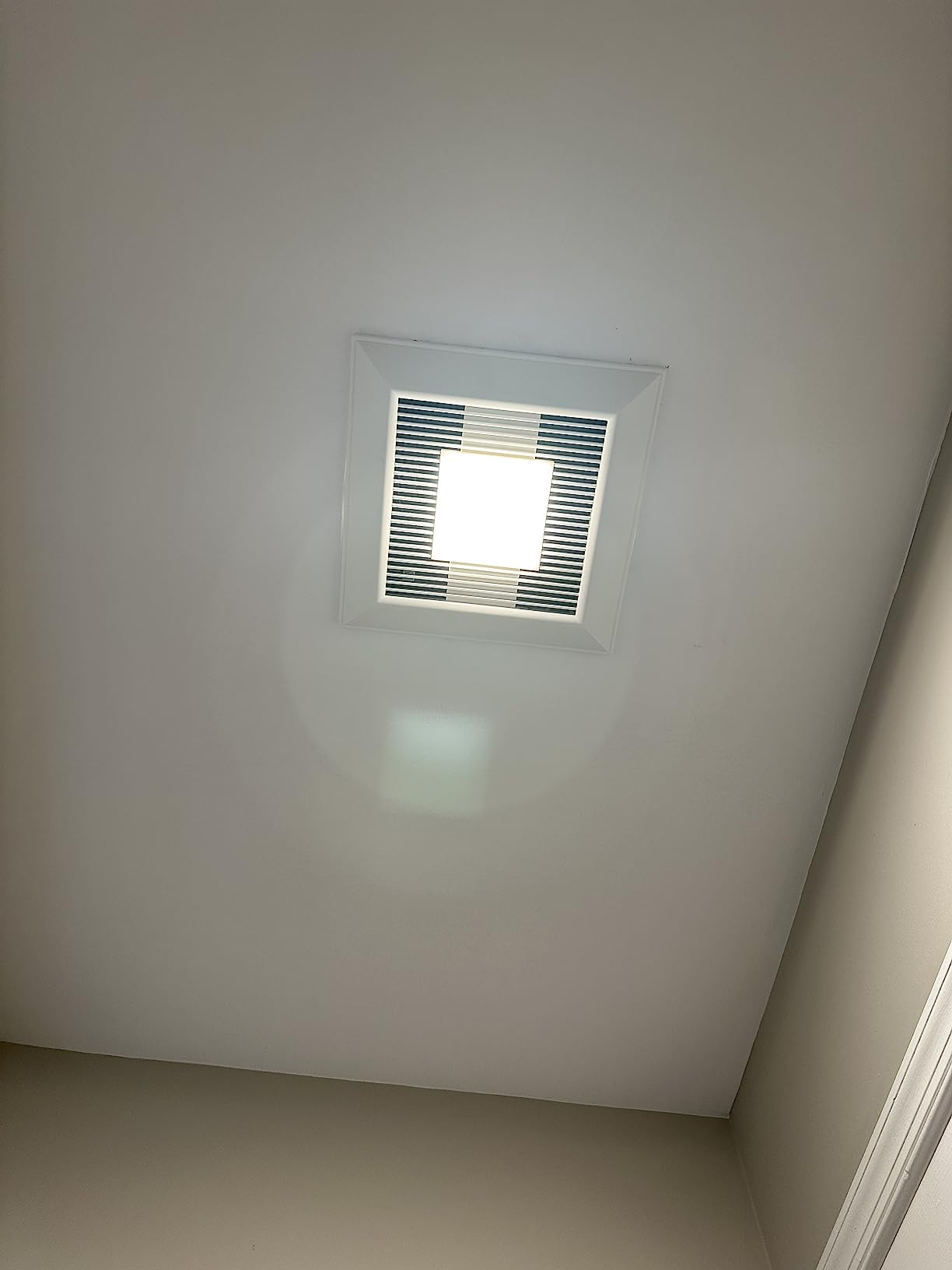 Panasonic FV-0510VSL1 WhisperValue DC Fan with LED Light, 50-80-100 CFM customer photo 2