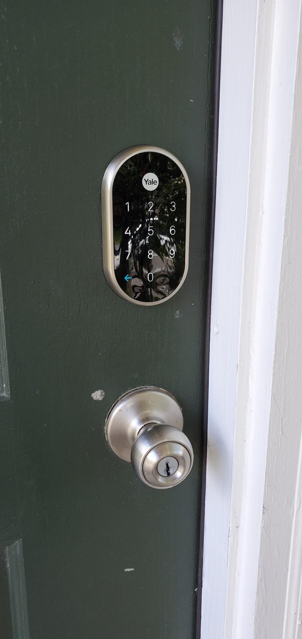 Google Nest x Yale Lock - Tamper-Proof Smart Lock for Keyless Entry - Keypad Deadbolt Lock for Front Door - Oil Rubbed Bronze customer photo 1