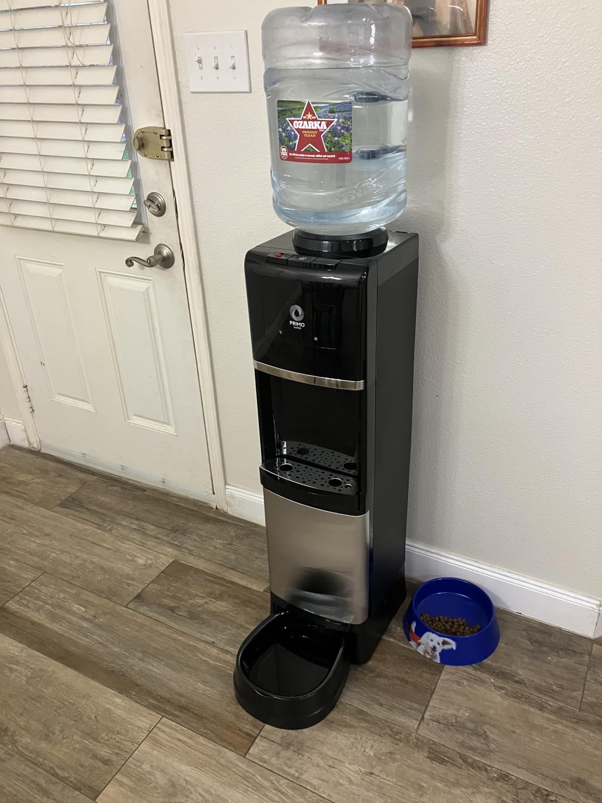 Primo Water Dispenser for 5 Gallon Bottle with Pet Drinking Station - Hot & Cold Top Loading Water Cooler Machine customer photo 1