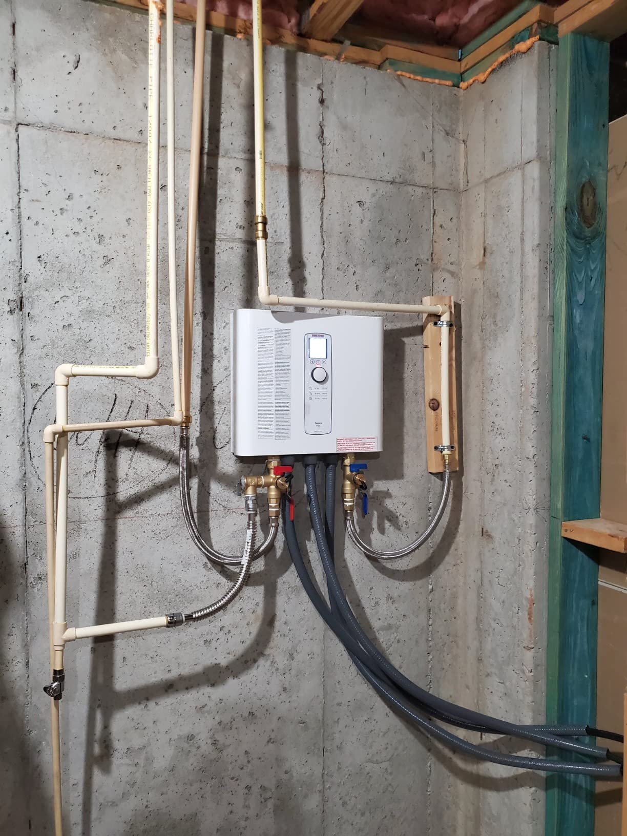 Stiebel Eltron Tankless Water Heater - Tempra 36 Plus - Electric, 36kW, On Demand Hot Water, Eco, White, Made in Germany customer photo 1