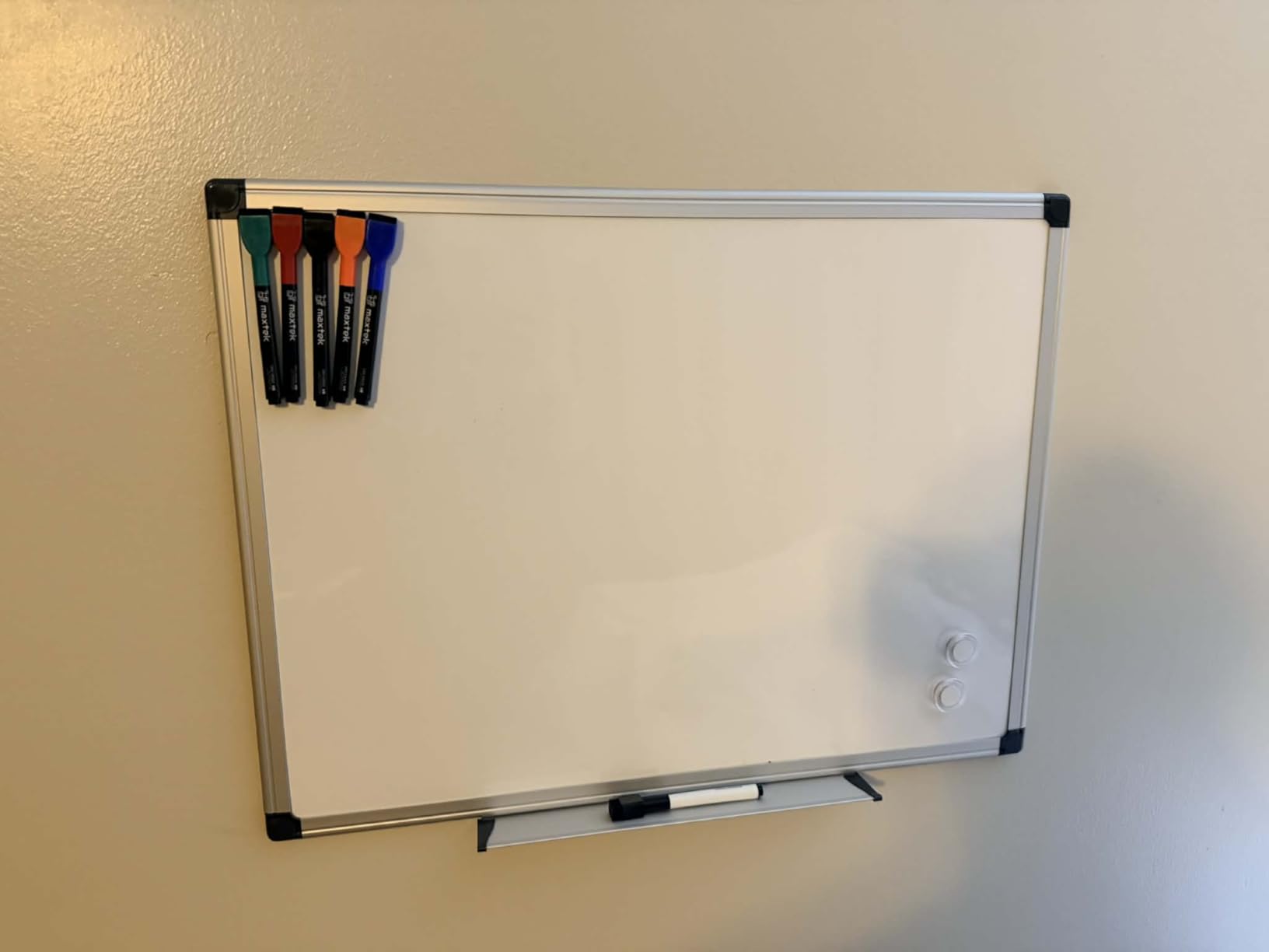 Amazon Basics Magnetic Dry Erase Whiteboard, 24