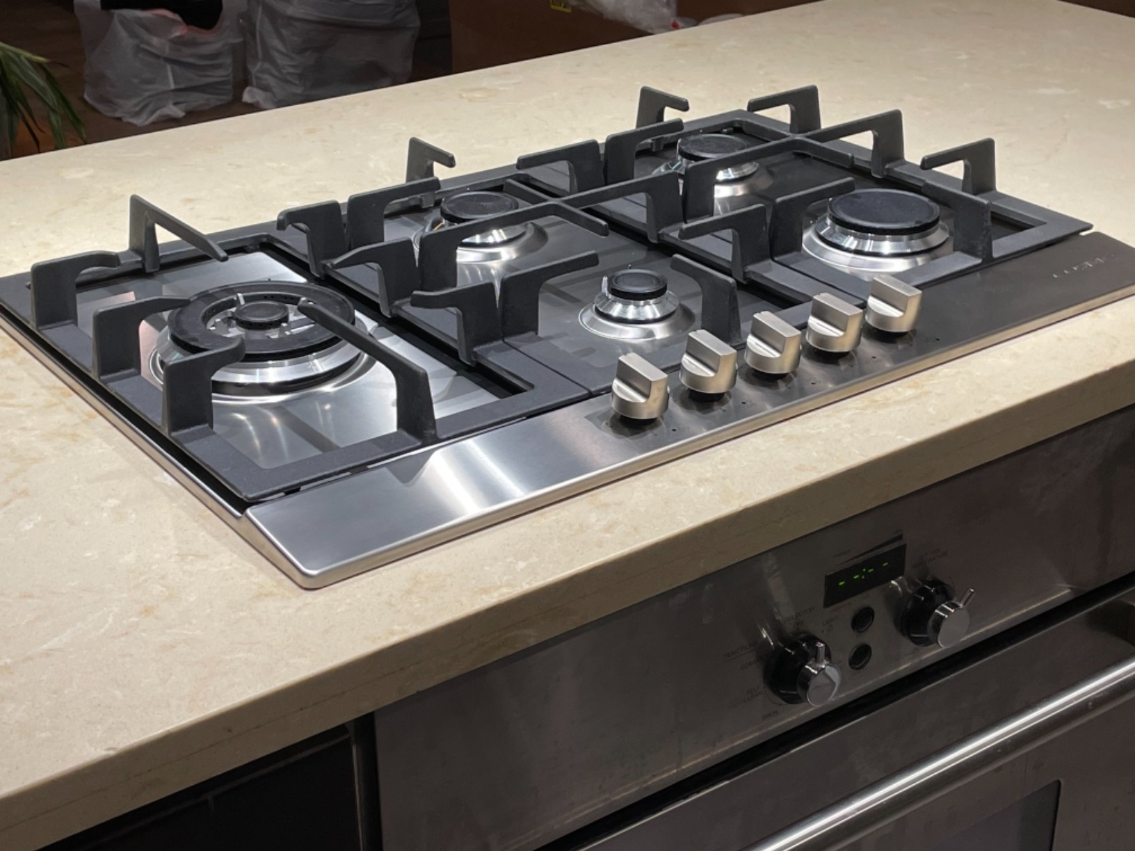 36 in. Lumin Coll Drop-In 6 Burner Gas Cooktop in Stainless Steel | Cosmo COS-DIC366 Sealed Burners, Cast Iron Grates, Knob Controls, Liquid Propane Convertible, Electronic Ignition customer photo 2