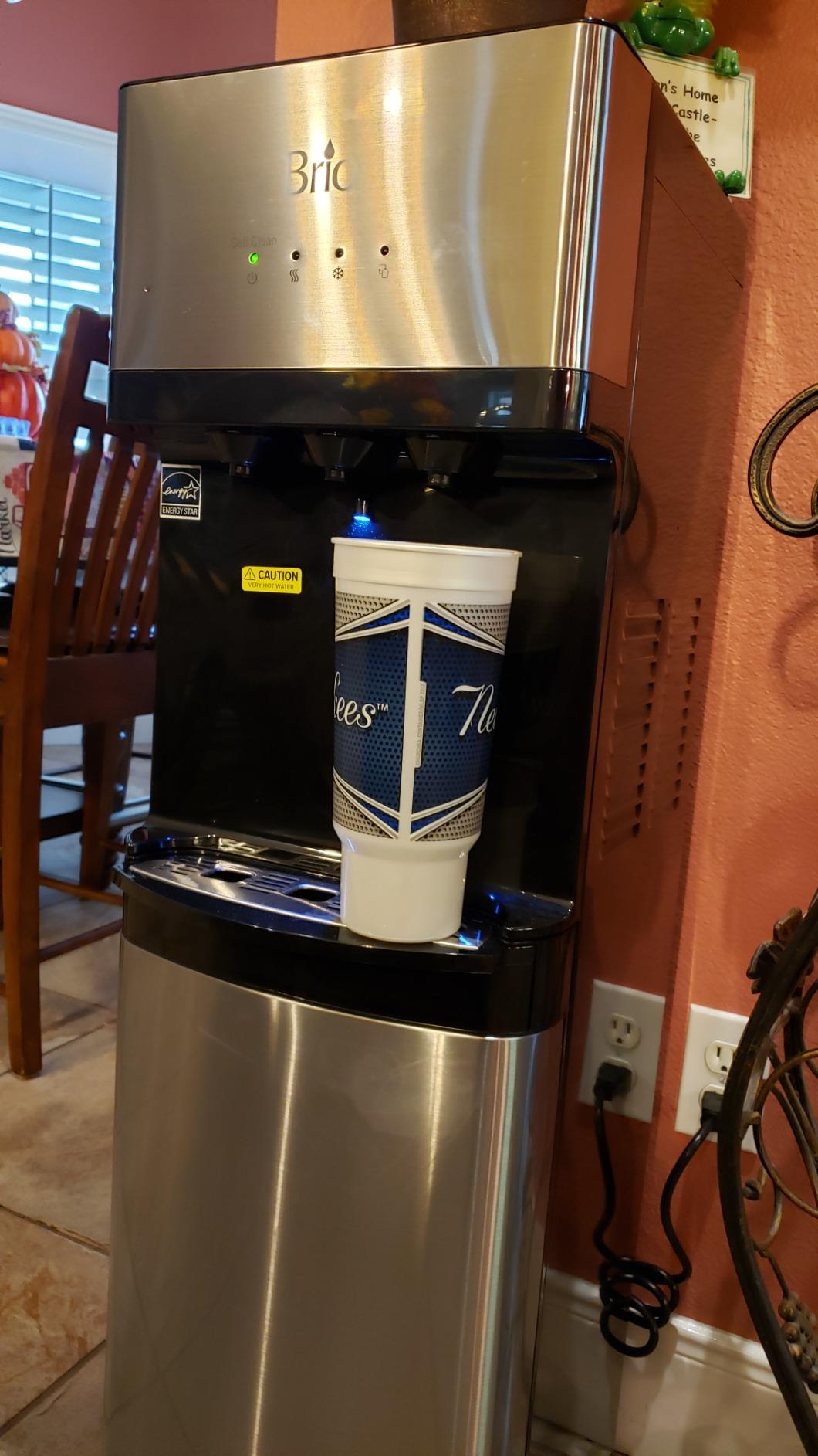 Brio Self Cleaning Bottom Loading Water Cooler Water Dispenser - Limited Edition - 3 Temperature Settings - Hot, Cold & Cool Water customer photo 1