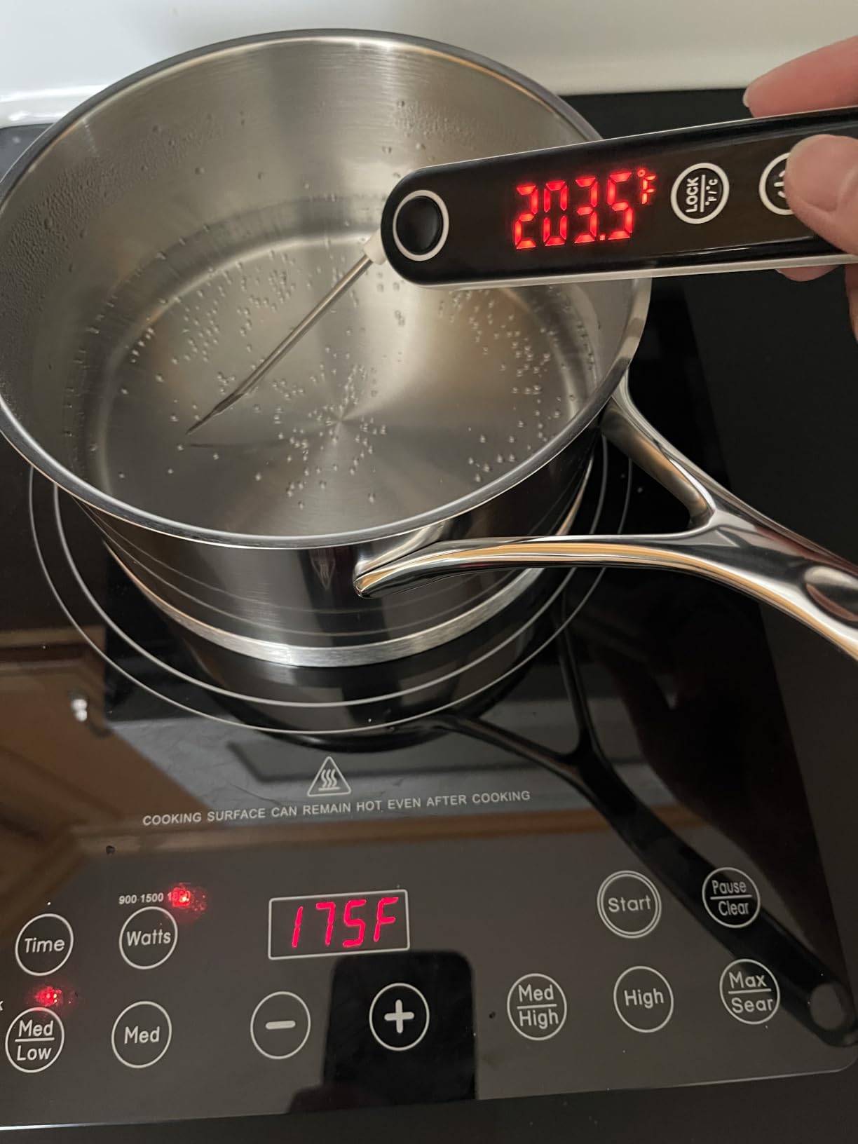 Nuwave Pro Chef Induction Cooktop, Commercial-Grade Portable Burner customer photo 2