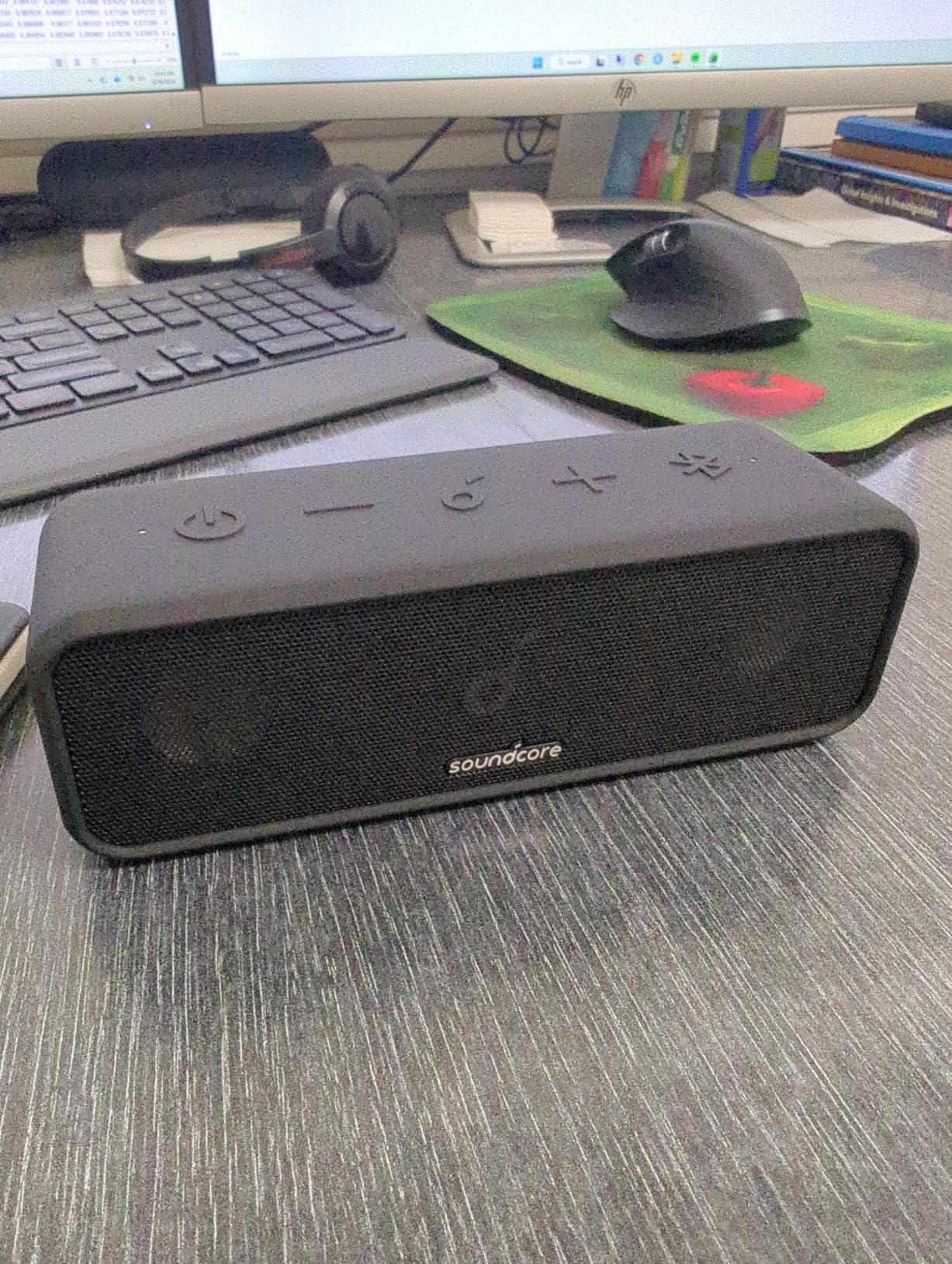 Soundcore Anker 3 Portable Bluetooth Speaker, IPX7 Waterproof, 24H Playtime | PartyCast, BassUp, Custom EQ App, Pure Titanium Diaphragm Drivers- for Home, Shower, Outdoor, and Beach customer photo 1