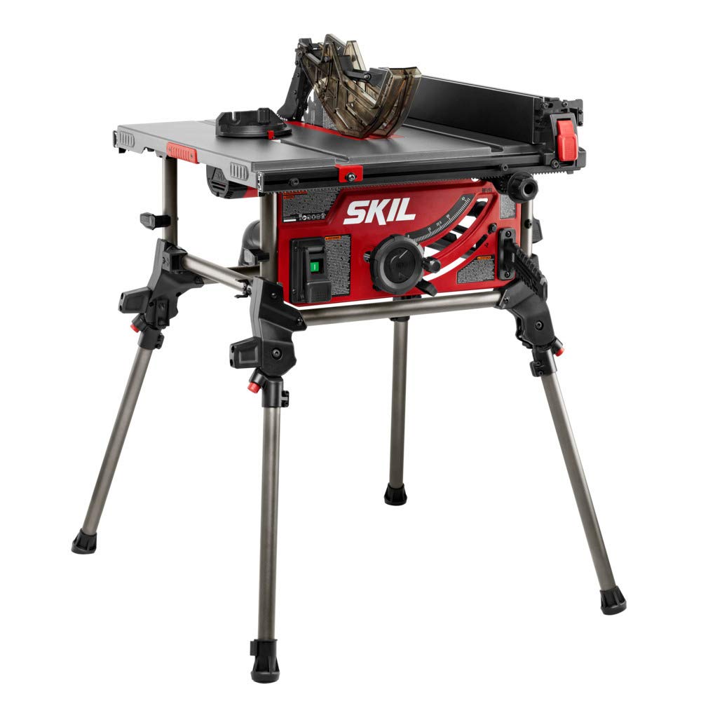SKIL 15 Amp 10 Inch Portable Jobsite Table Saw with Folding Stand- TS6307-00 customer photo 1