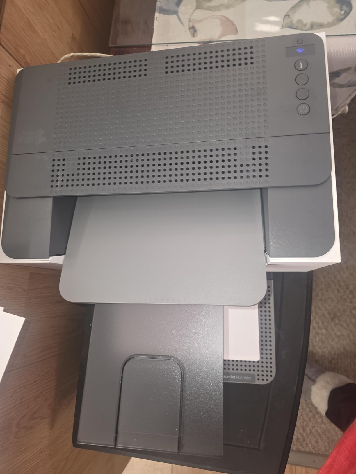 HP LaserJet M209dw Wireless Printer, Print, Fast Speeds, Easy Setup, Mobile Printing, Instant Ink Eligible customer photo 1