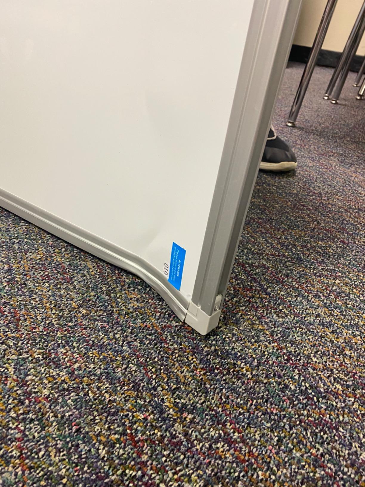 Large Rolling Whiteboard on Wheels 72
