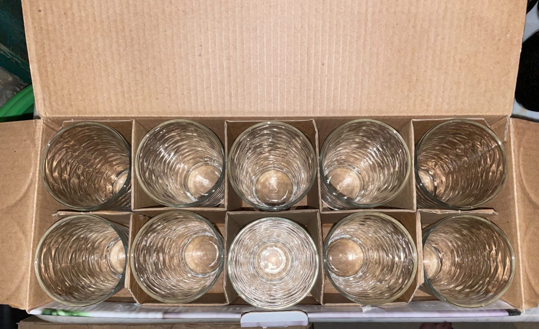 Glaver's Drinking Glasses Set of 10 Highball Glass Cups, 17 Oz Cooler Glassware - Home and Bar Everyday Drinkware customer photo 2