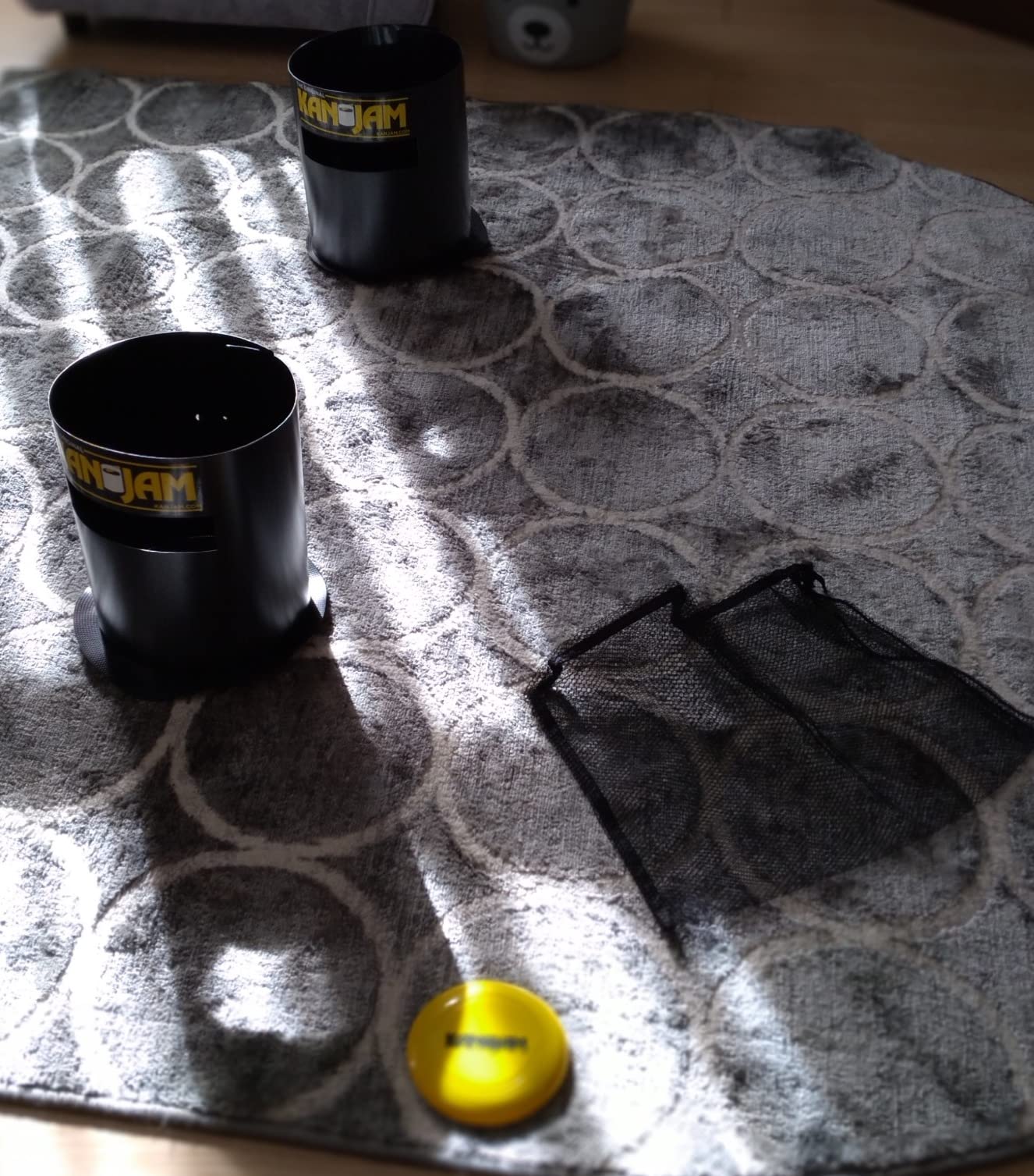 Kan Jam Mini - The Original Backyard Outdoor Game now in a Smaller Indoor Size - Complete with 2 Targets and 1 Mini Disc customer photo 1