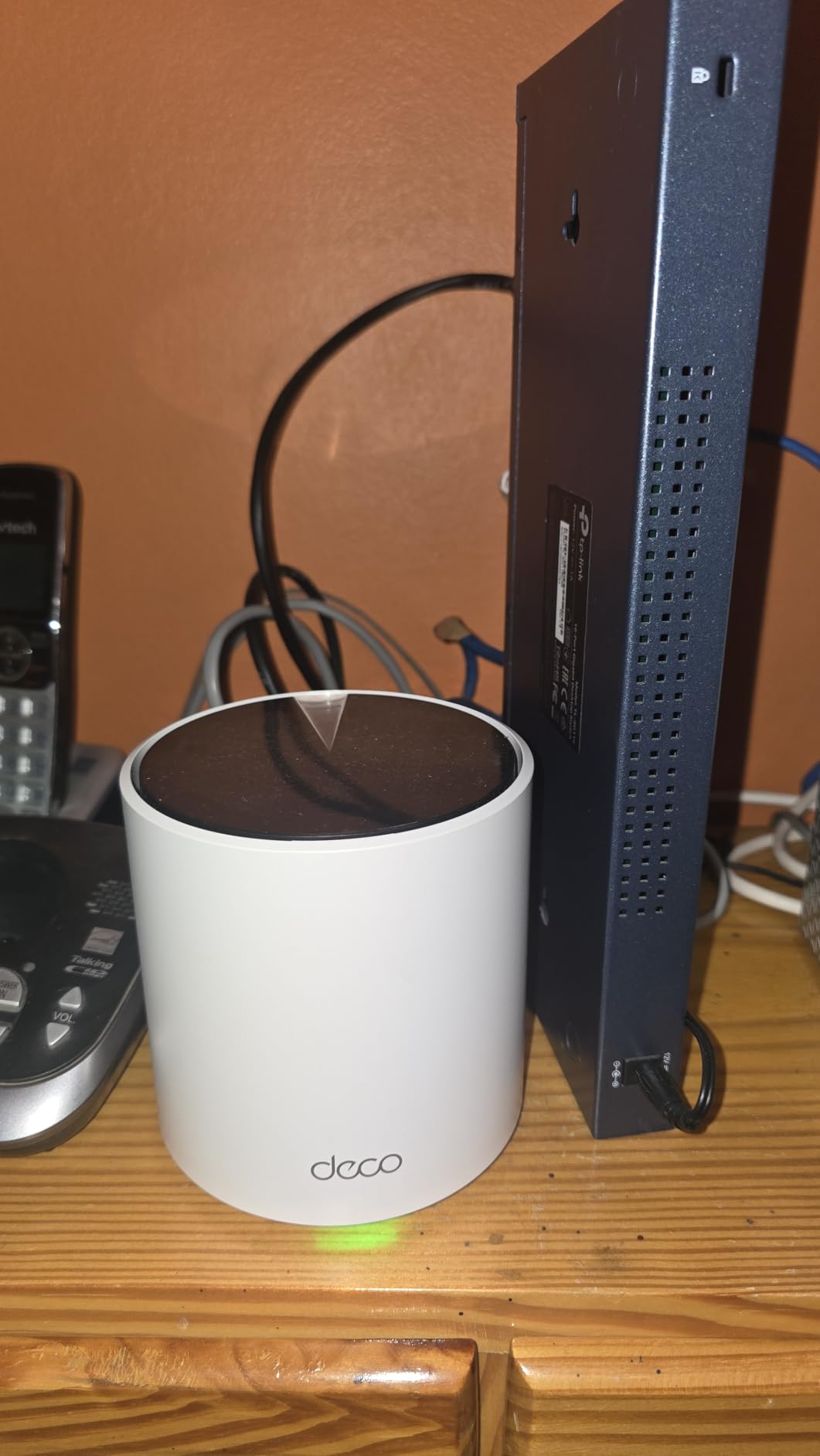 TP-Link Deco X55 AX3000 WiFi 6 Mesh System - Covers up to 2500 Sq.Ft., Replaces Wireless Router and Extender, 3 Gigabit Ports, Supports Ethernet Backhaul, Deco X55(1-Pack) customer photo 1