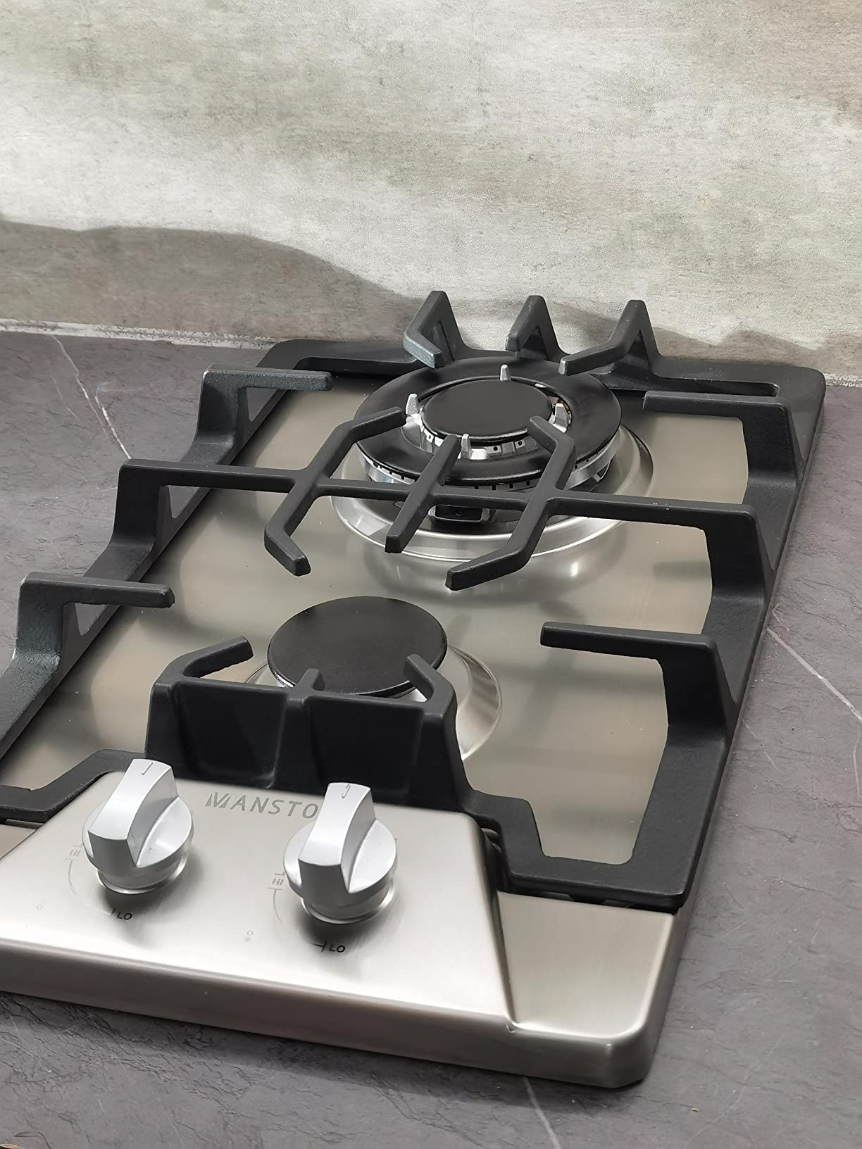 36 inch Gas Cooktop, Bulit-in Gas Stove Top with 5 Burner, NG/LPG Convertible Cooktops, 5 Burner Propane Cooktop with Thermocouple Protection, Stainless Steel customer photo 2