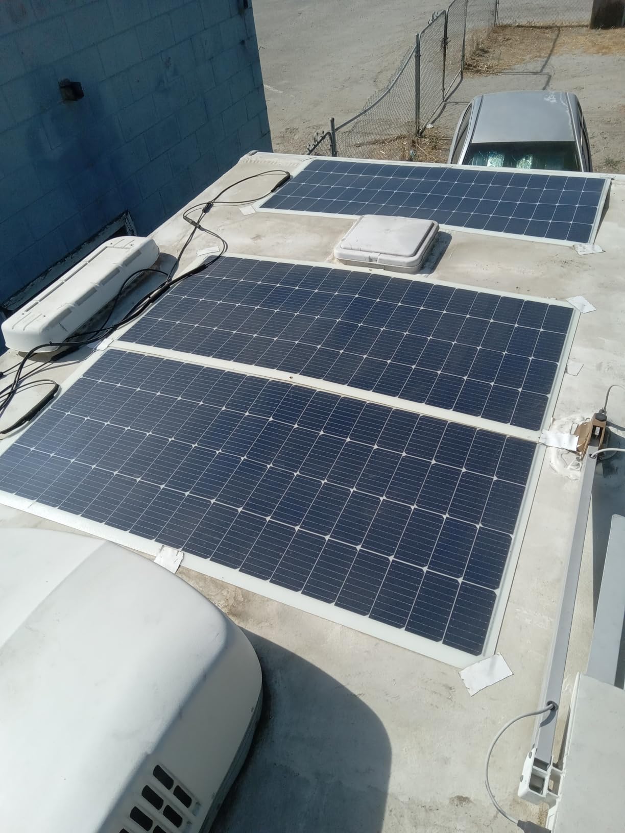 Renogy Solar Panels 200 Watt 12V, Flexible Solar Panel 200W 22% High-Efficiency, 240° Ultra Lightweight Solar Panels for Marine RV Cabin Van Car Boat Camping Curve Surfaces customer photo 2