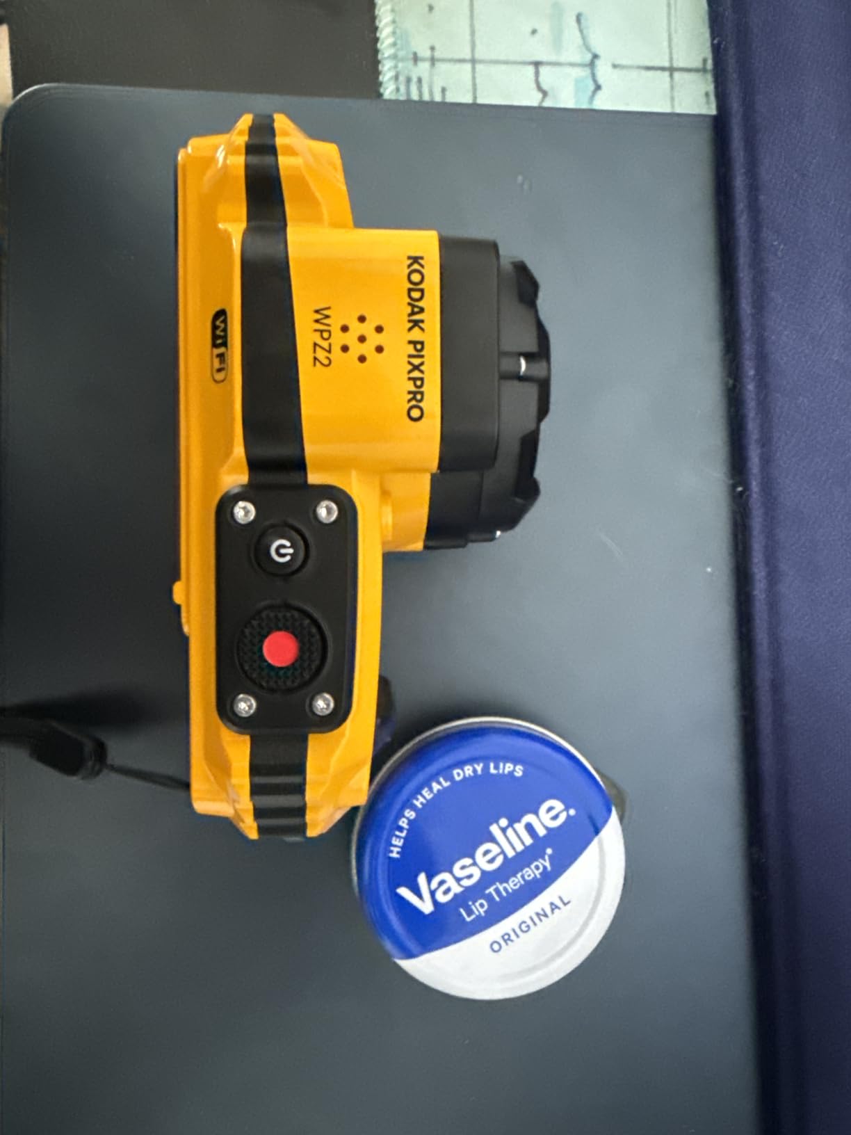 KODAK PIXPRO WPZ2 16MP Waterproof Digital Camera, 15m, 4X Zoom, Blue | 1080p Full HD Video, 27mm Wide Angle Lens, 2.7 Inch LCD, Shockproof 2m, Wi-Fi, Snorkeling and Beach Camera customer photo 2