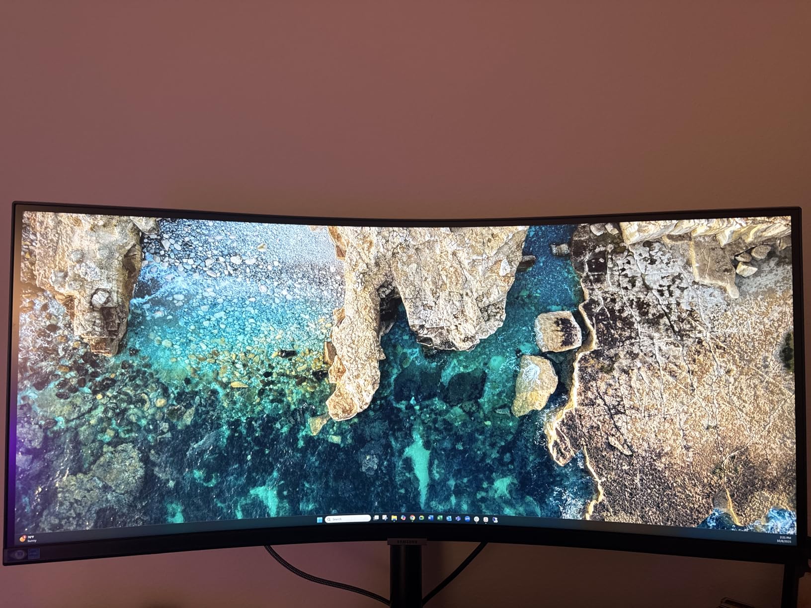 Samsung ViewFinity S65UA 34-Inch Ultrawide QHD Curved Monitor, USB-C, HDR10, Intelligent Eye Care customer photo 2