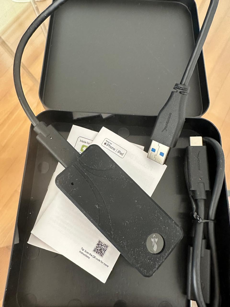 SABRENT 1TB Rocket Nano V2 External SSD - USB 3.2 Gen 2x2, Up to 1500MB/s Transfer Speeds, Rugged Aluminum & Silicone Sleeve, 8K Video-Ready Portable Drive (SB-1TB-NAV2) customer photo 2