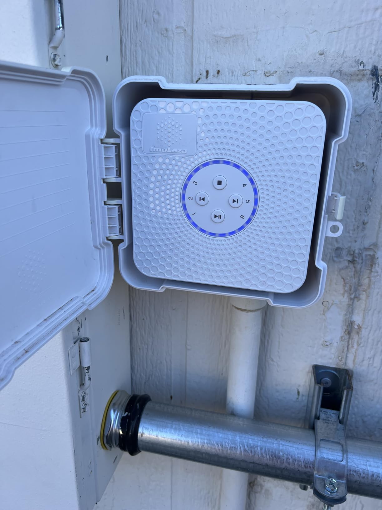 ImoLaza Indoor Smart Sprinkler Controller, ET Automatic Watering Irrigation Controller, 2.4GHz WiFi, Ultra Water Saving via Rain/Wind/Freeze/Saturation Skip, App Remote Control & Fault Alerts (12-Zone) customer photo 2