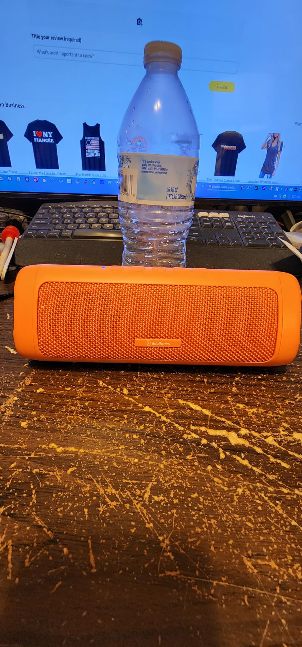 Bluetooth Speaker, 20W HD Sound, Portable Wireless, IPX5 Waterproof, Up to 24H Playtime, TWS Pairing, for Home/Party/Outdoor/Camping/Beach customer photo 1