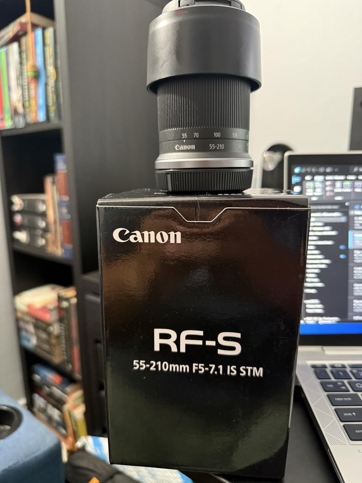 Canon RF-S55-210mm F5-7.1 IS STM Telephoto Zoom Lens for Canon APS-C Mirrorless RF Mount Cameras customer photo 1