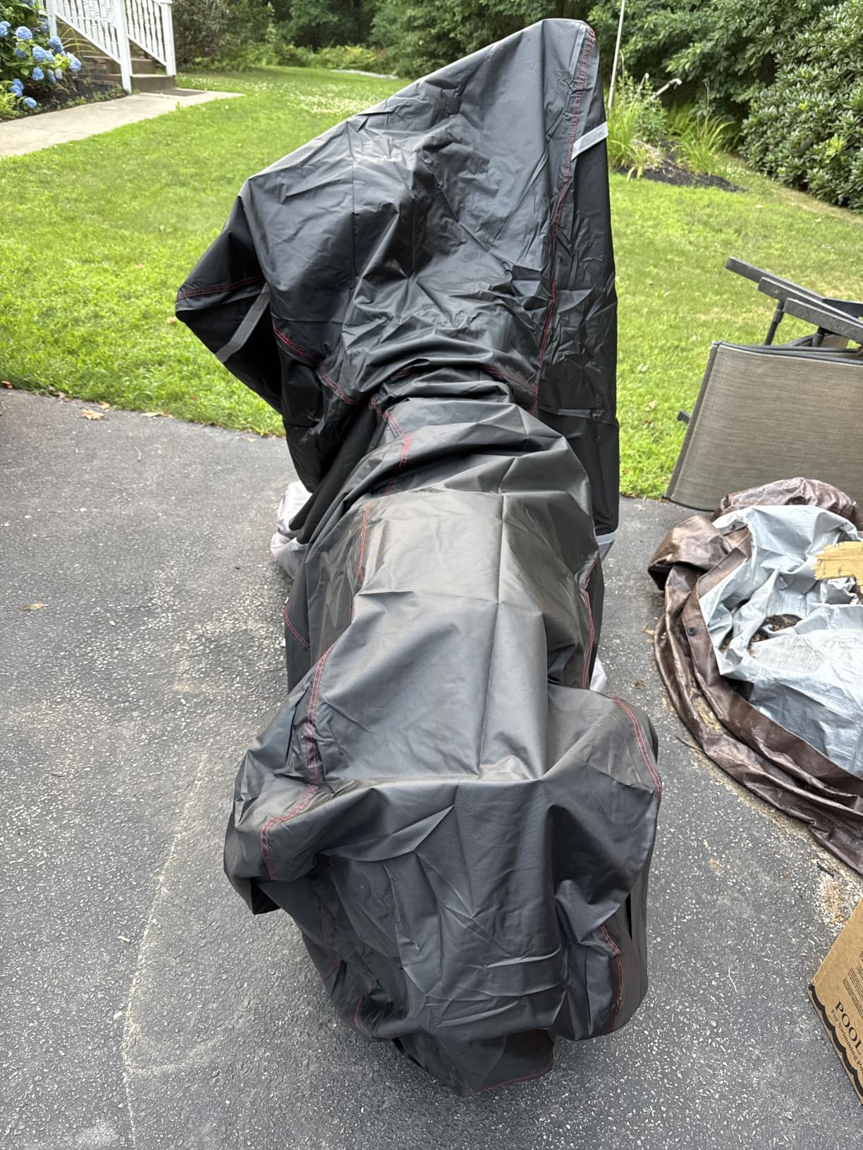 Motorcycle Cover 600D Heavy Duty All Season Universal Weather Waterproof Sun Outdoor Protection Durable Night Reflective 96