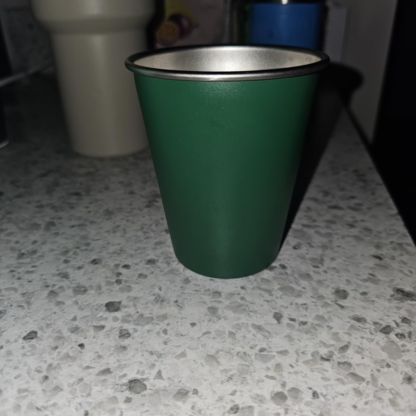 Stainless Steel Kids Cups - Set of 4 - Metal Cups for Children and Toddlers, Premium 10 oz Drinking Glasses in Fun Colors, BPA Free, Unbreakable (Assorted 2) customer photo 1