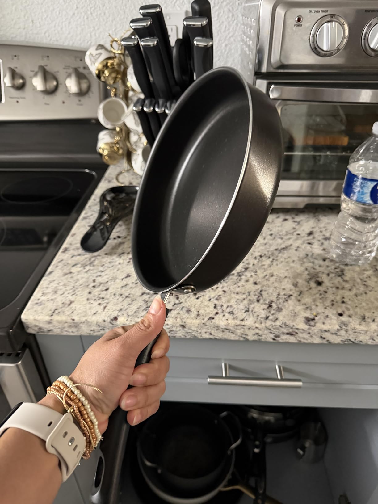 Tramontina Primaware 15-Piece Non Stick Pots and Pans Set, Silver | Aluminum Nonstick Cookware Kitchen Set with Cooking Utensils customer photo 2