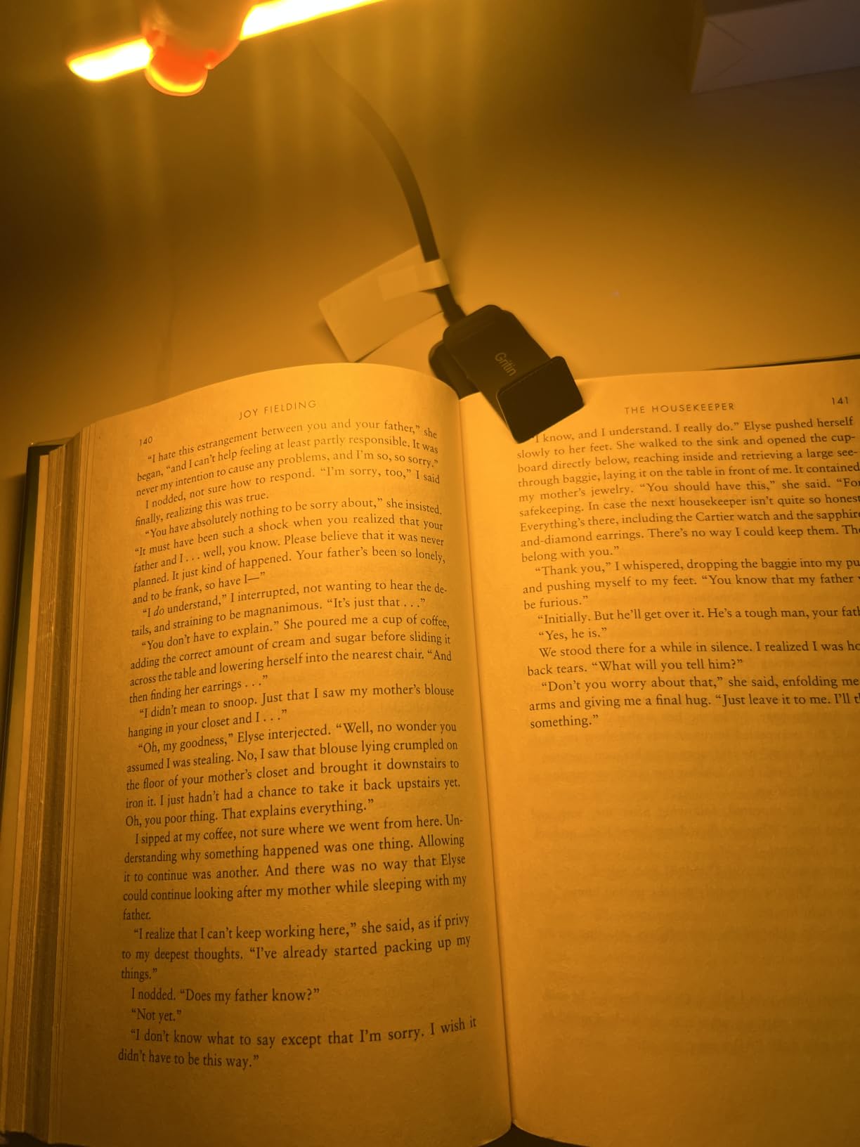 Gritin 19 LED Rechargeable Book Light for Reading in Bed | Eye Caring 3 Color Temps, Stepless Dimming Brightness, Memory Function, 90 Hrs Runtime Lightweight Clip on Light for Book Lovers customer photo 2