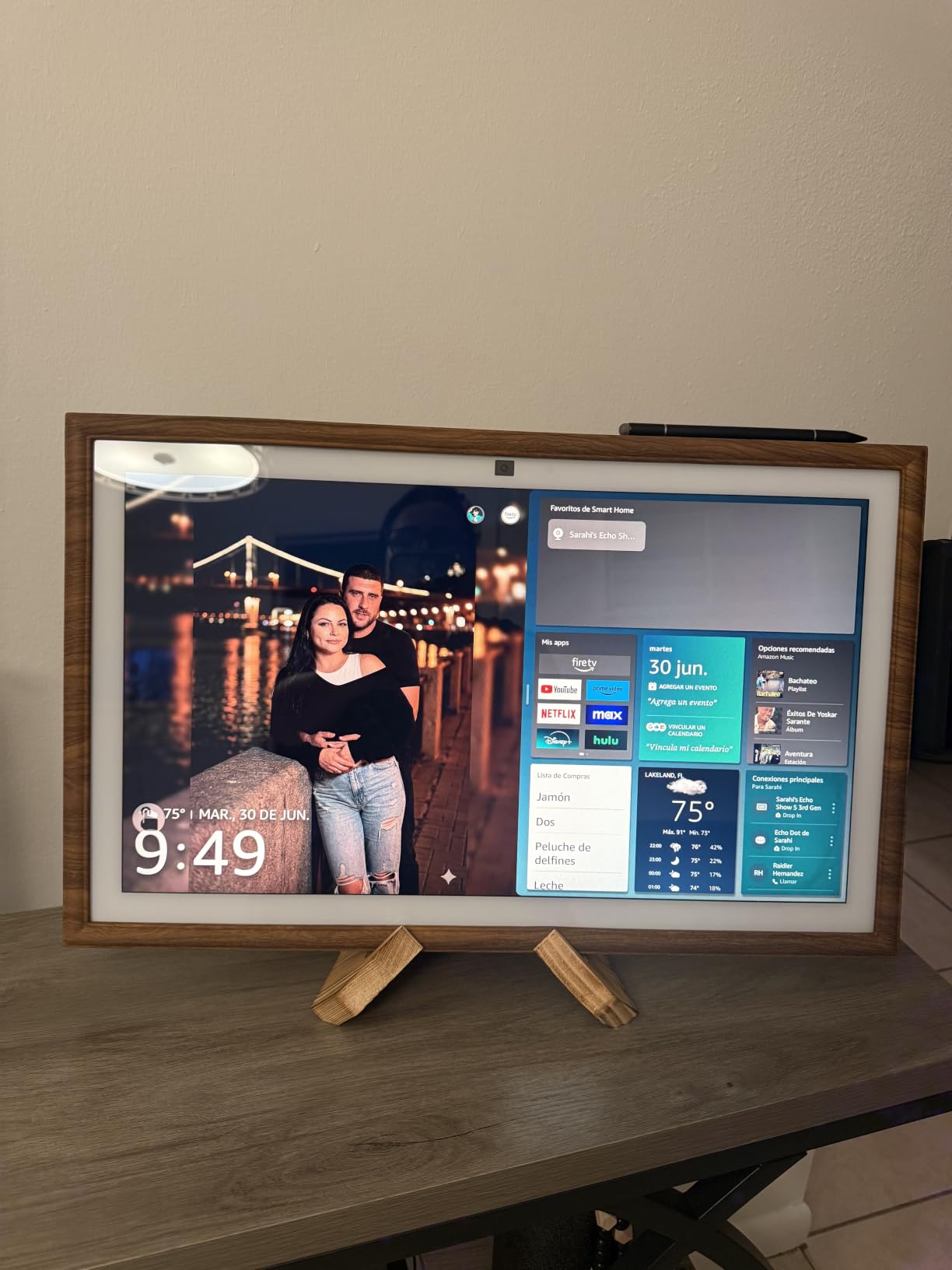 Amazon Echo Show 15 (newest model), Full HD 15.6