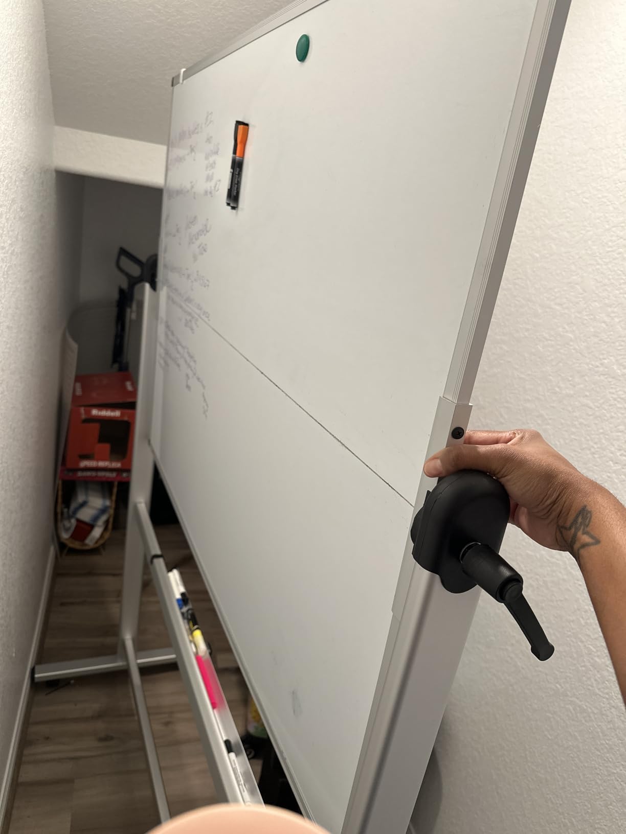 VIZ-PRO Rolling Whiteboard, 48