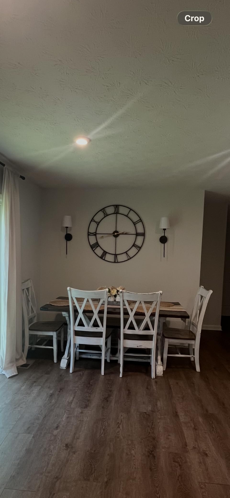 Pytha Sight 30 Inch Black Large Roman Numeral Wall Clocks for Living Room | 30 Inch Extra Giant Oversized Modern Decorative Metal Industrial Wall Clock for Dining Room, Office, Fireplace, Entrance Decor customer photo 1