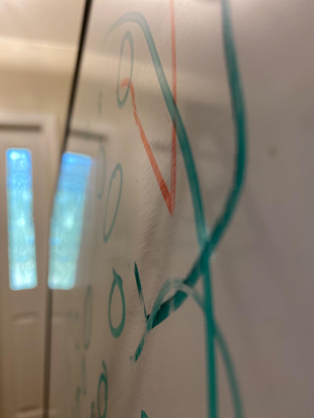 Lockways Magnetic Dry Erase Board 48