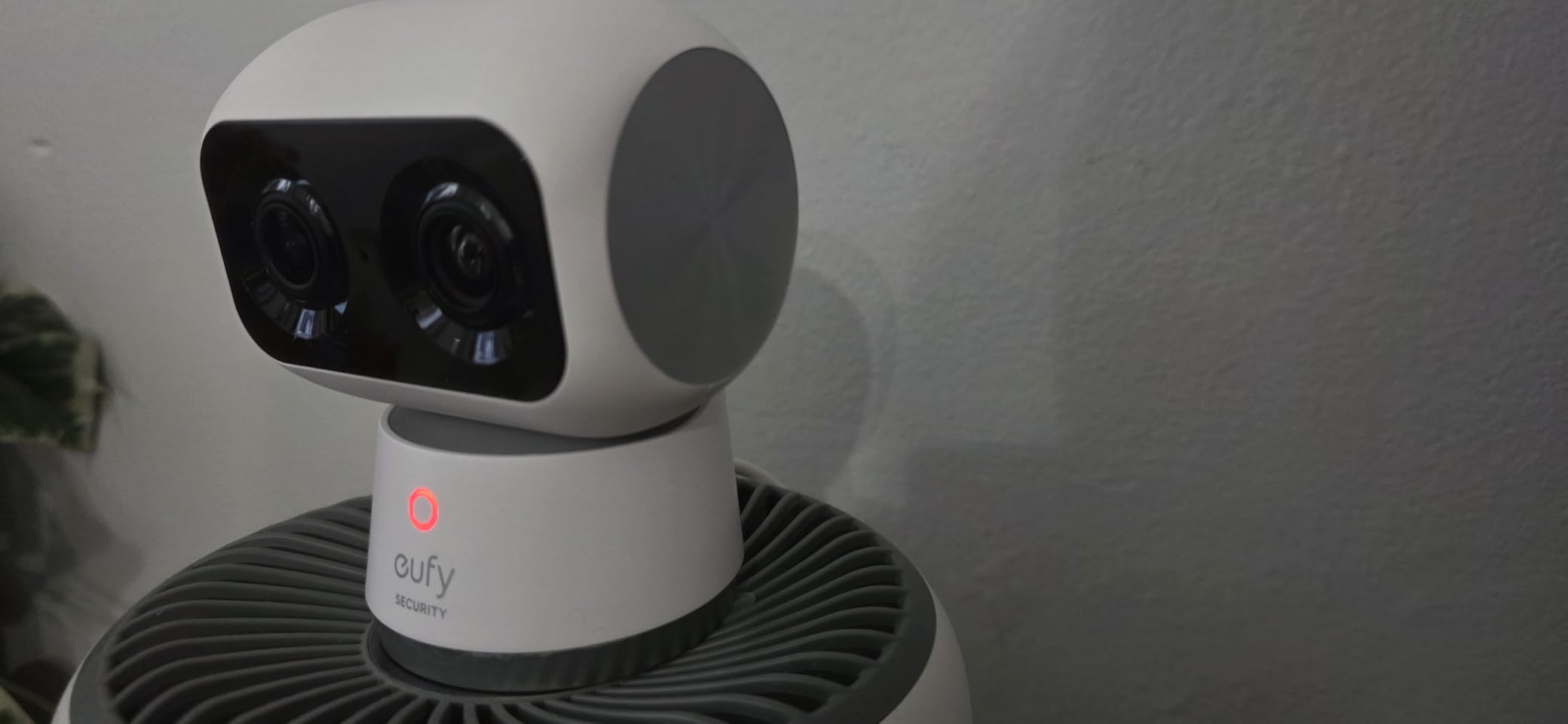 eufy Security 4K Indoor Cam S350 - No Subscription, Dual Cameras, 8x Zoom, 360° Coverage, Pet Camera, Nanny/Baby Monitor, AI Auto-Tracking, Human/Pet/Cry Detection, 2.4/5 GHz Wi-Fi customer photo 1