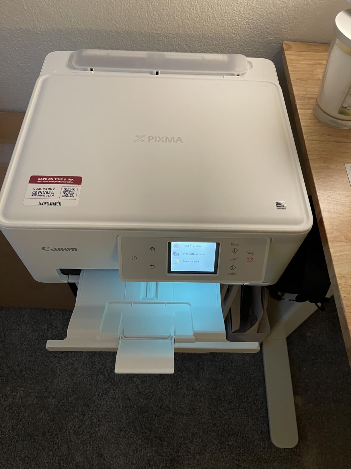 Canon PIXMA TS7720 Wireless All-in-One Color Inkjet Printer - Print, Copy, Scan - Auto Duplex, 2.7