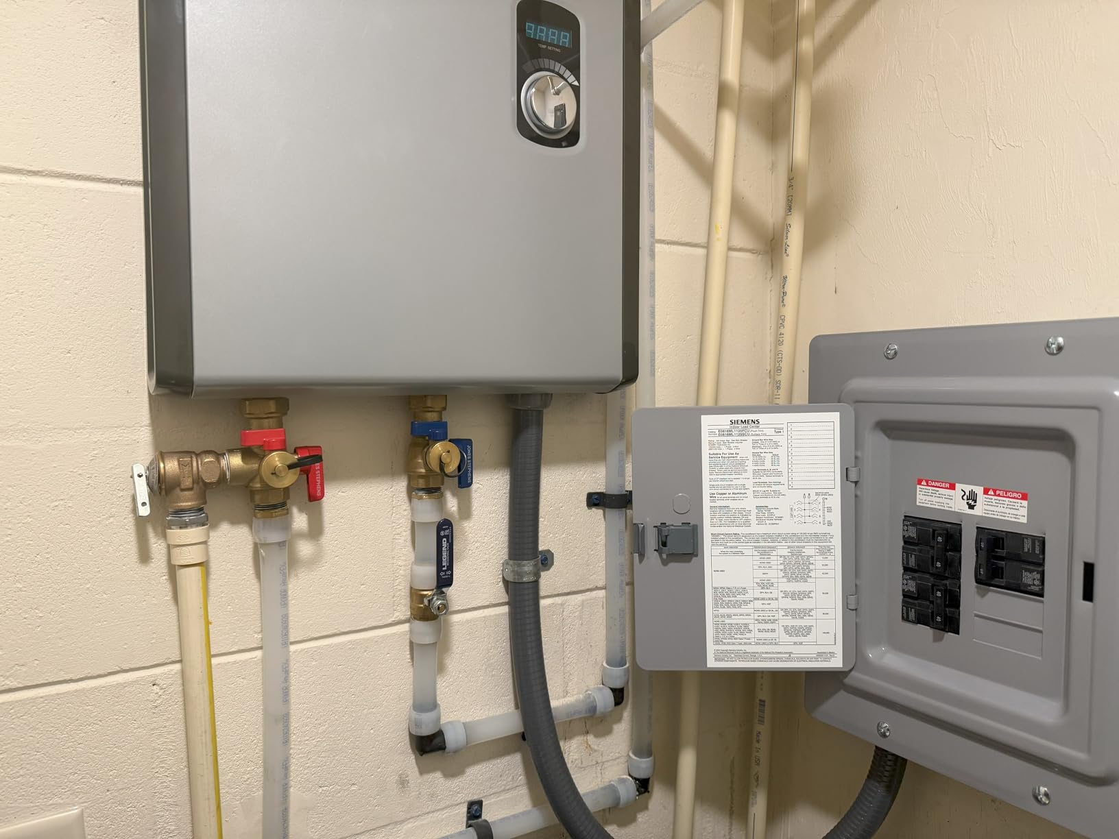 Rheem 3.5kW 120V Point of Use Thermostatic Tankless Electric Water Heater customer photo 1