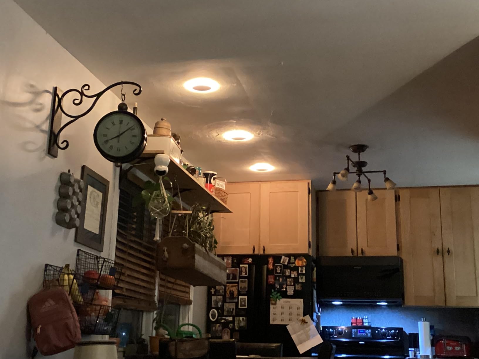 VOLISUN 12 Pack 6 Inch 5CCT Recessed Light with Night Light, Canless LED Recessed Lighting 6 inch, 2700K-5000K Selectable, 12W=130W, 1080LM Dimmable Recessed Ceiling Wafer Lights, ETL Certificated customer photo 2