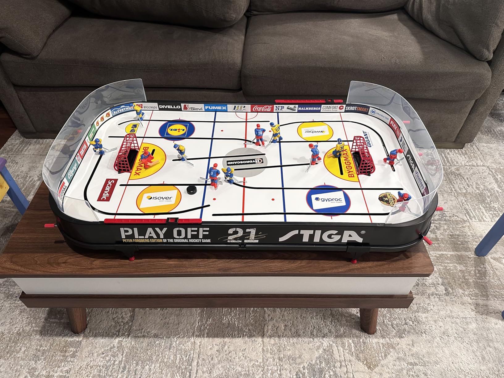 STIGA Playoff 21 Table Hockey Game USA vs Sweden customer photo 1