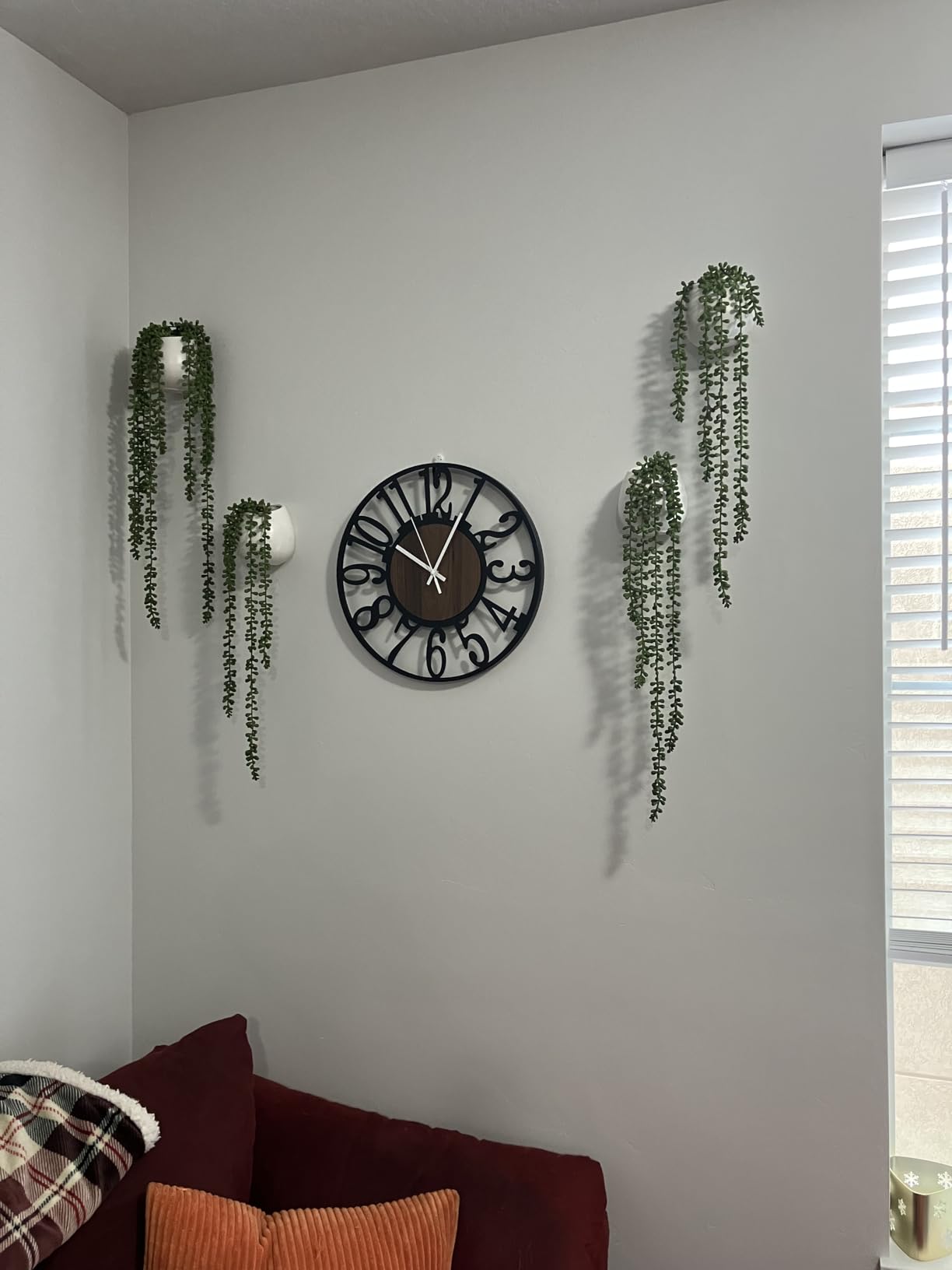 1st owned Large Wall Clock for Living Room Decor- 24